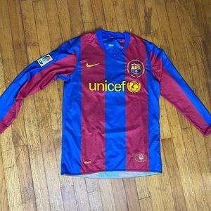Ronaldinho Barcelona Jersey Vintage Rare